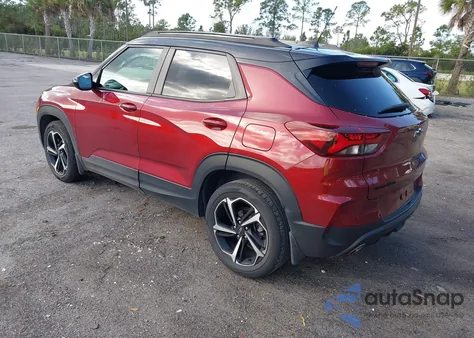 2022 Chevrolet Trailblazer Fwd Rs from USA, damaged, VIN KL79MTSL9NB115404